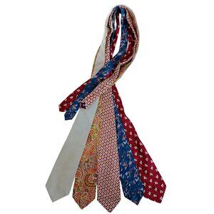 Neckties - Set of 5 - Polo, Mondo, Crew, Bloomingdales